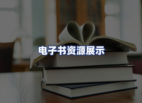 电子书资源展示